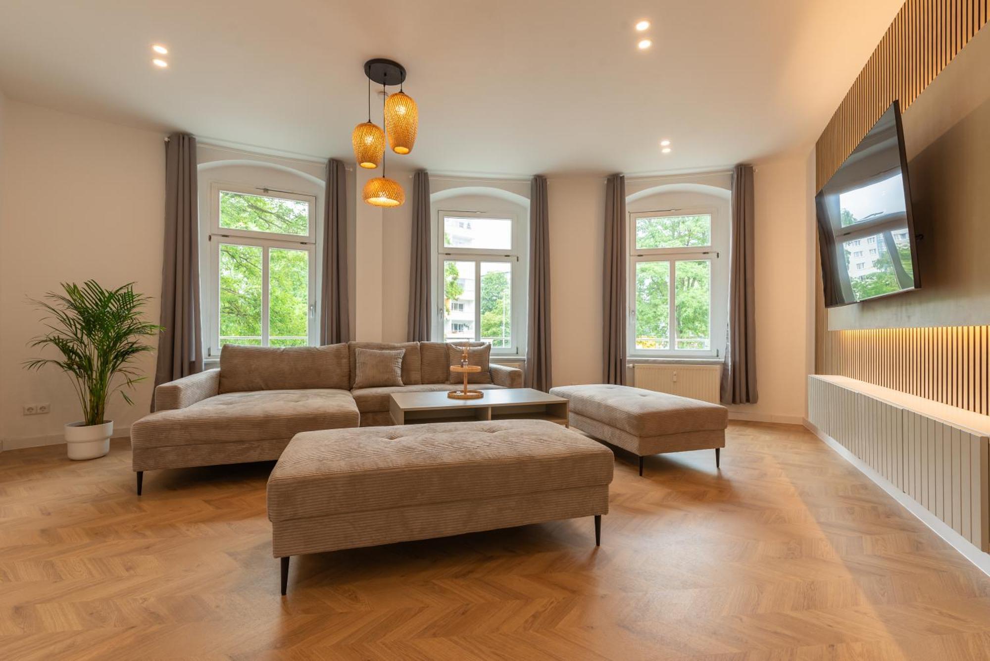 Moderne City Appartments Chemnitz Kültér fotó